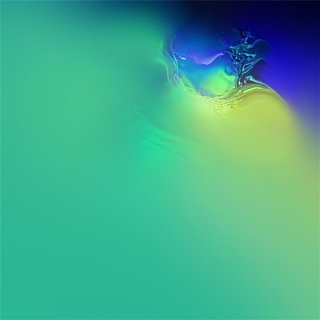 2048x2048 samsung galaxy s10 green - stock iPad Air Wallpaper
