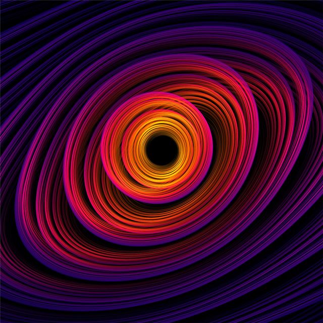 2048x2048 spiral shapes abstract 4k -  iPad Air Wallpaper