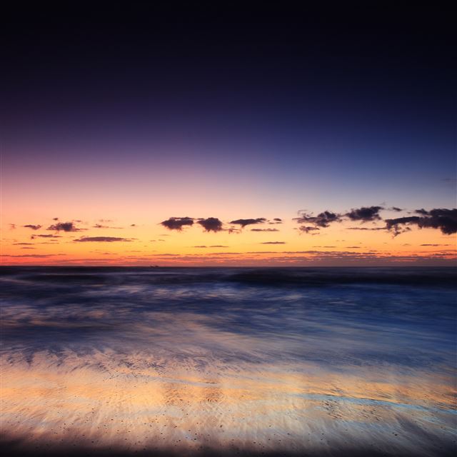 2048x2048 Ocean Beach - cloud iPad Air Wallpaper