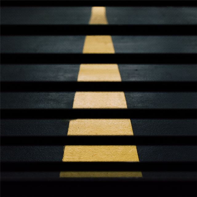 2732x2732 road street crossing yellow lines abstract 5k - road iPad Pro Wallpaper
