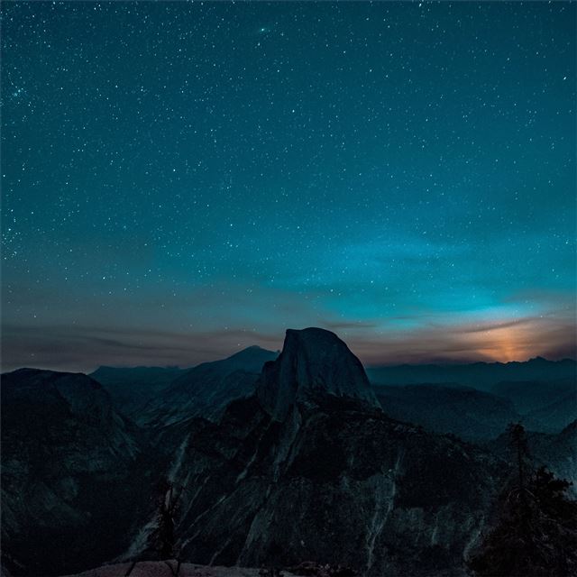 2732x2732 sunrise in yosemite valley 5k -  iPad Pro Wallpaper