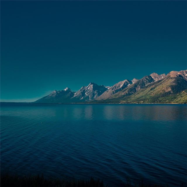2732x2732 jackson lake in wyoming 5k - 4k iPad Pro Wallpaper