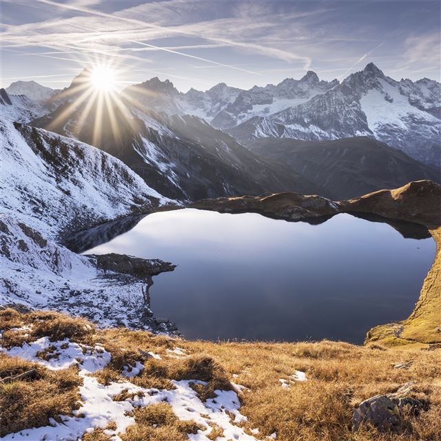 2732x2732 tarn lake mountains - mountains iPad Pro Wallpaper