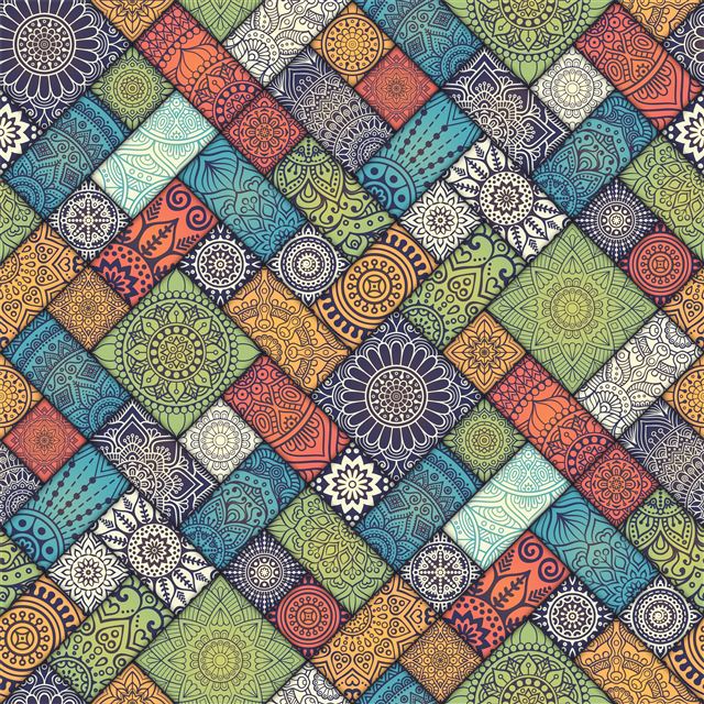 2732x2732 mandala pattern abstract 5k - pattern iPad Pro Wallpaper