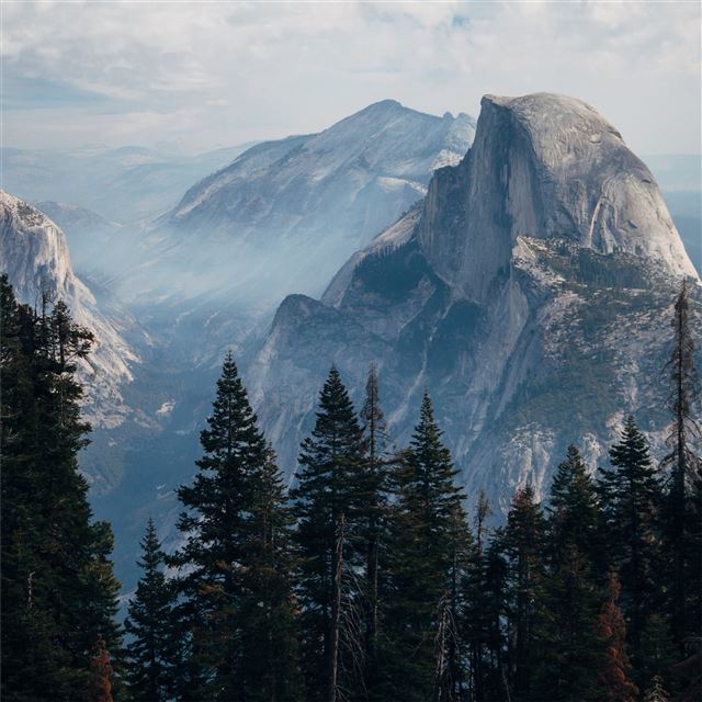 2732x2732 yosemite valley - mountains iPad Pro Wallpaper