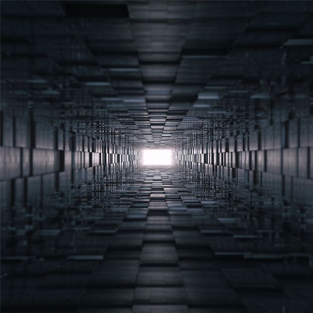 2732x2732 abstract dark geometry 8k -  iPad Pro Wallpaper