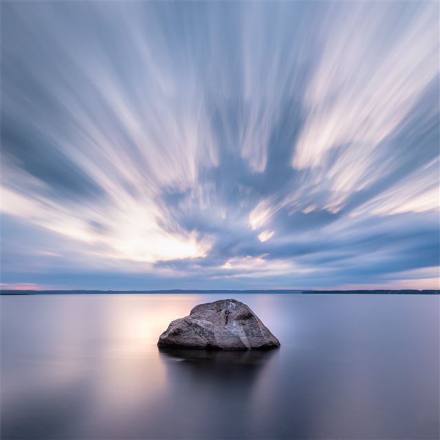2732x2732 pier calm nature 5k - pier iPad Pro Wallpaper
