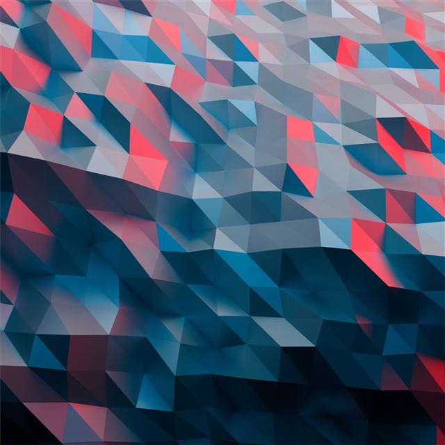2732x2732 low poly abstract artwork 4k - 4k iPad Pro Wallpaper