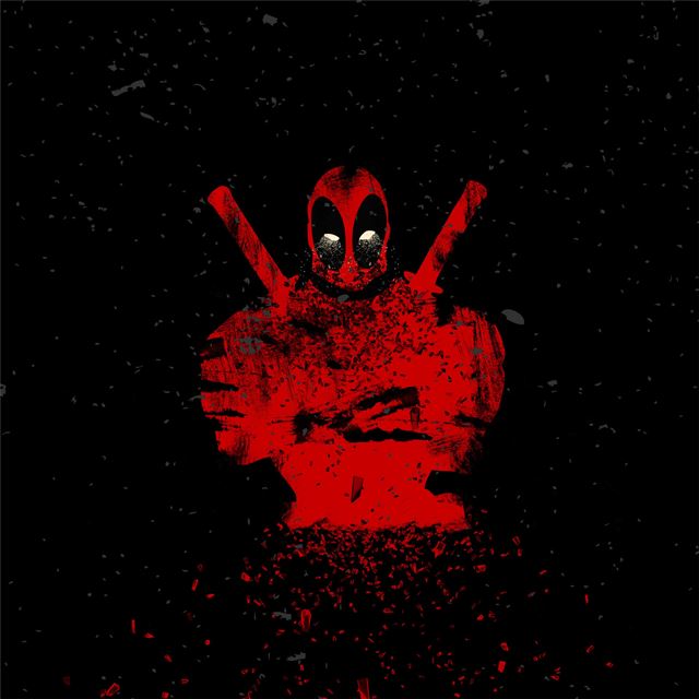 2732x2732 deadpool shatter abstract 4k - artwork iPad Pro Wallpaper