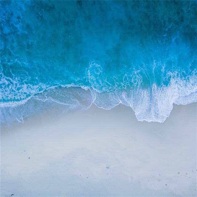2732x2732 beach shore blue water -  iPad Pro Wallpaper