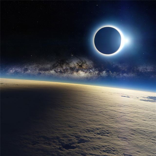 2732x2732 lunar sky space 4k -  iPad Pro Wallpaper