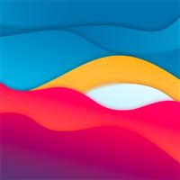 material style art 8k wallpaper