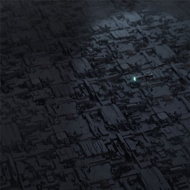 2732x2732 dark trim texture 4k - dark (black) iPad Pro Wallpaper