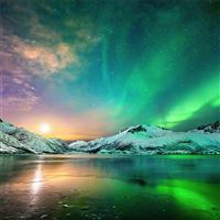 aurora northern lights 4k wallpaper