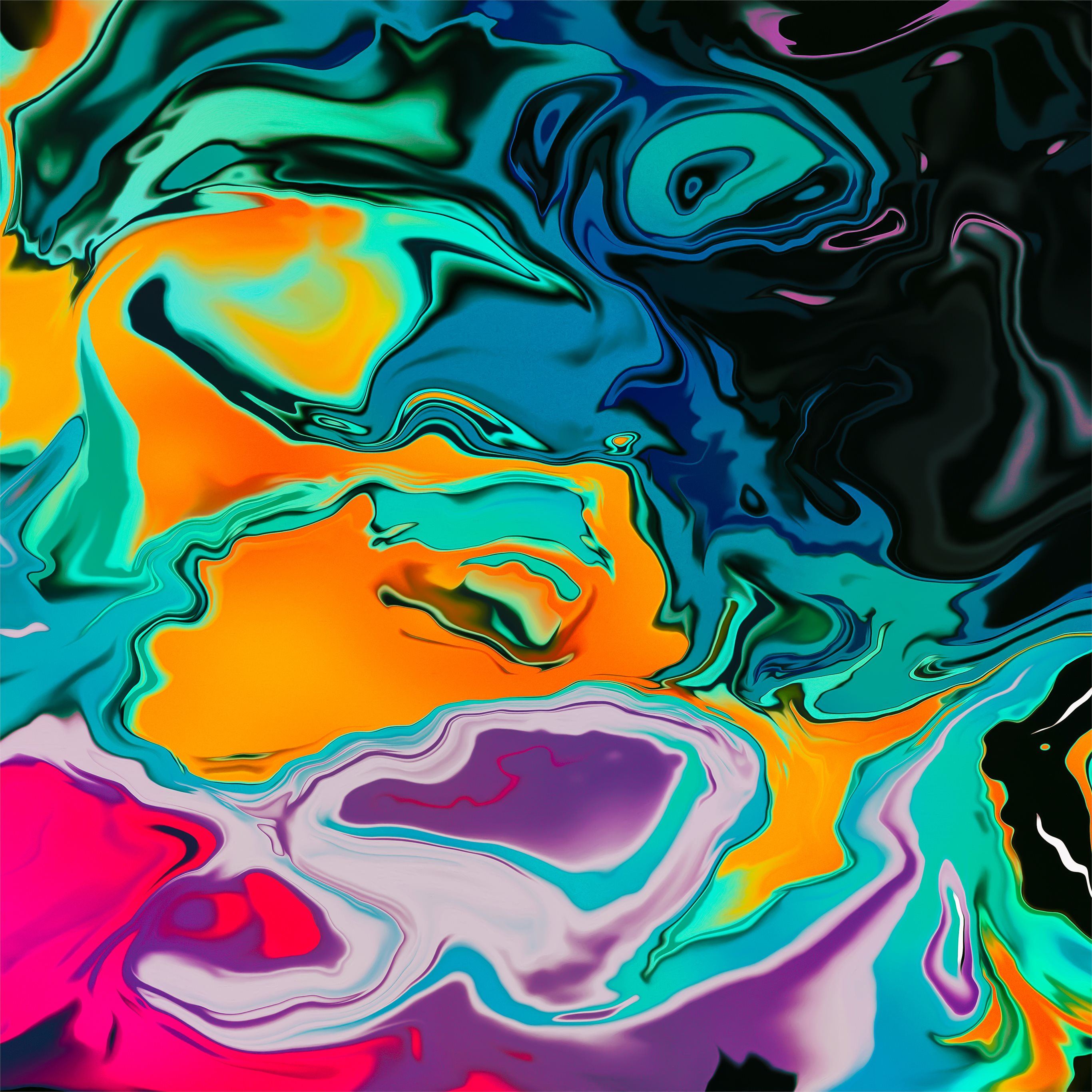 color paint 8k iPad Pro Wallpapers Free Download