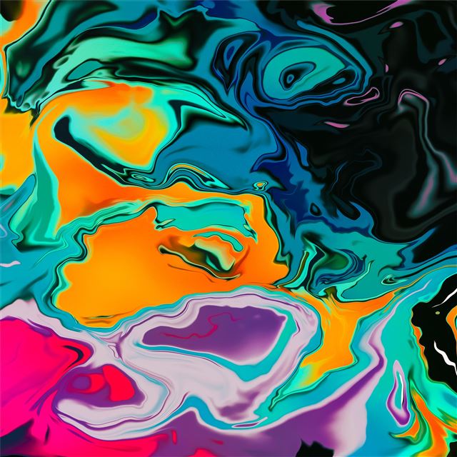 2732x2732 color paint 8k -  iPad Pro Wallpaper