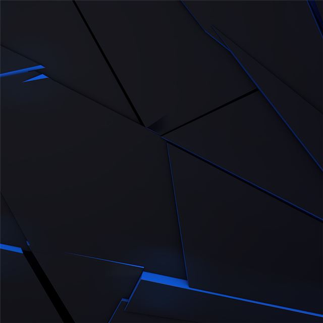 2732x2732 blue abstract sharp flows 4k - artwork iPad Pro Wallpaper
