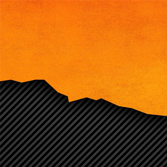 2732x2732 orange lines abstract pattern 4k - pattern iPad Pro Wallpaper