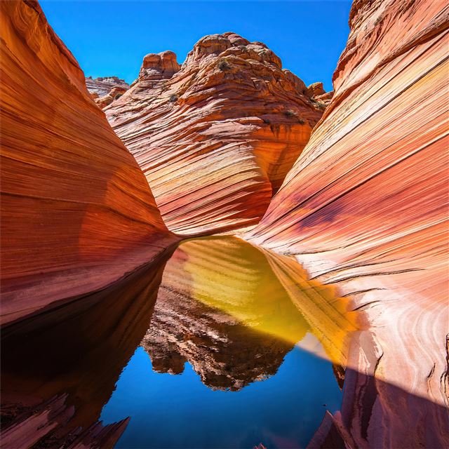 2732x2732 canyon arizona reflection 5k - 4k iPad Pro Wallpaper