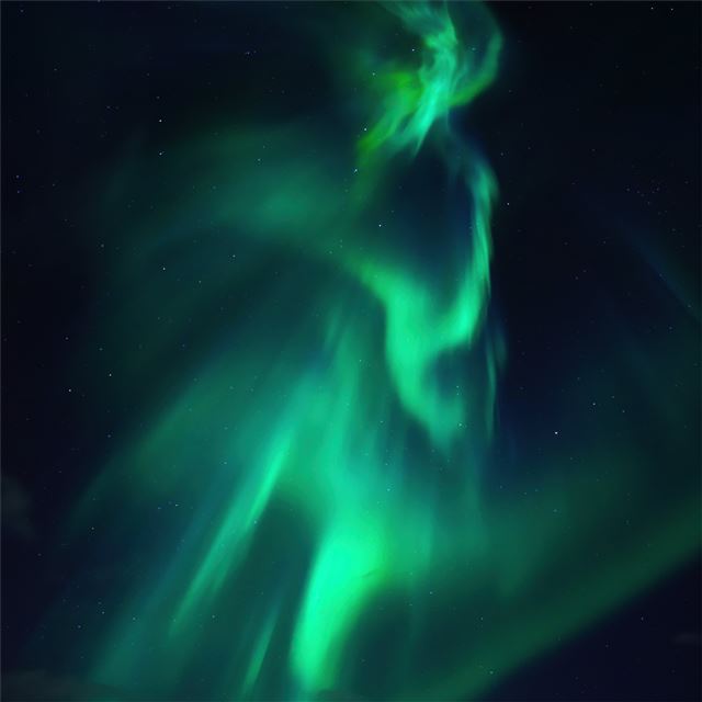 2732x2732 aurora northern lights 5k - sky iPad Pro Wallpaper