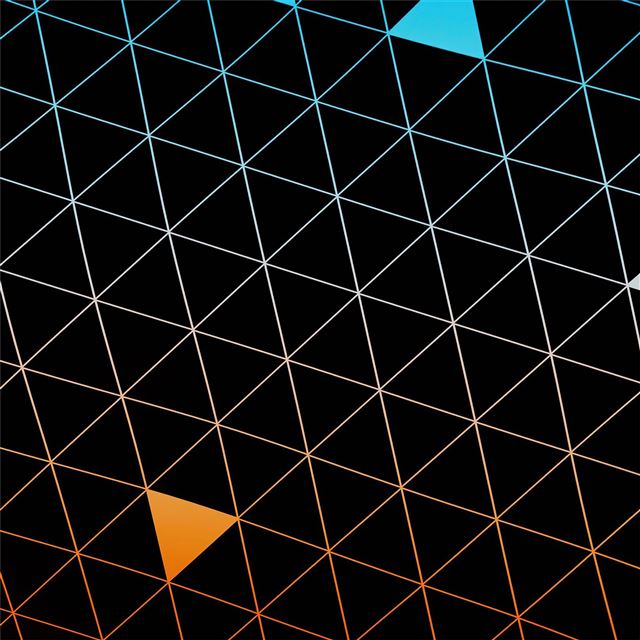 2732x2732 simple triangles abstract dark 4k -  iPad Pro Wallpaper