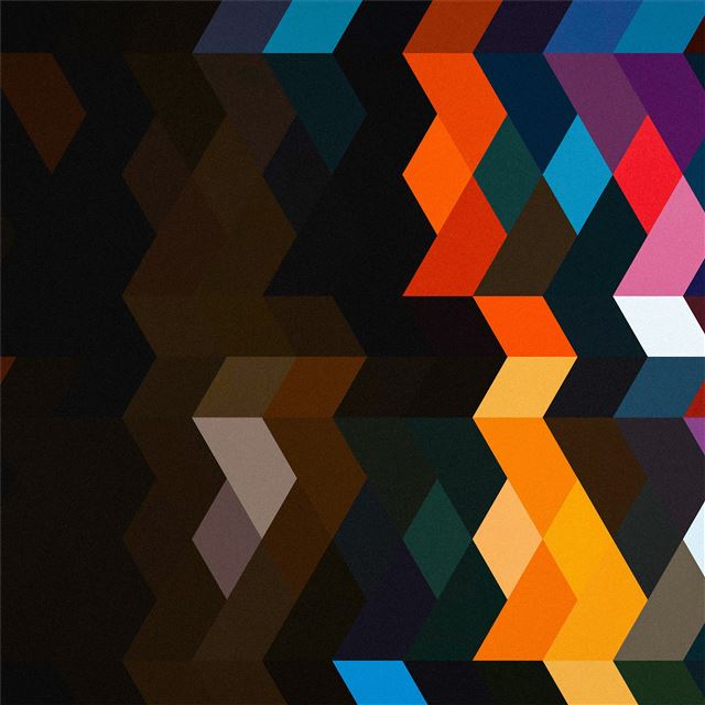 2732x2732 abstract color shields 5k -  iPad Pro Wallpaper