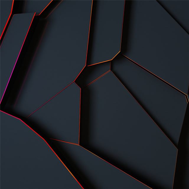 2732x2732 broken red 5k - artwork iPad Pro Wallpaper