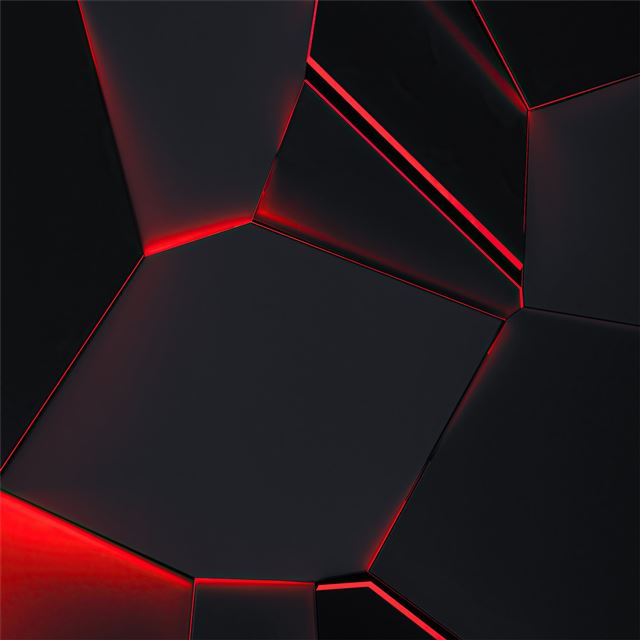 2732x2732 red glows 4k -  iPad Pro Wallpaper