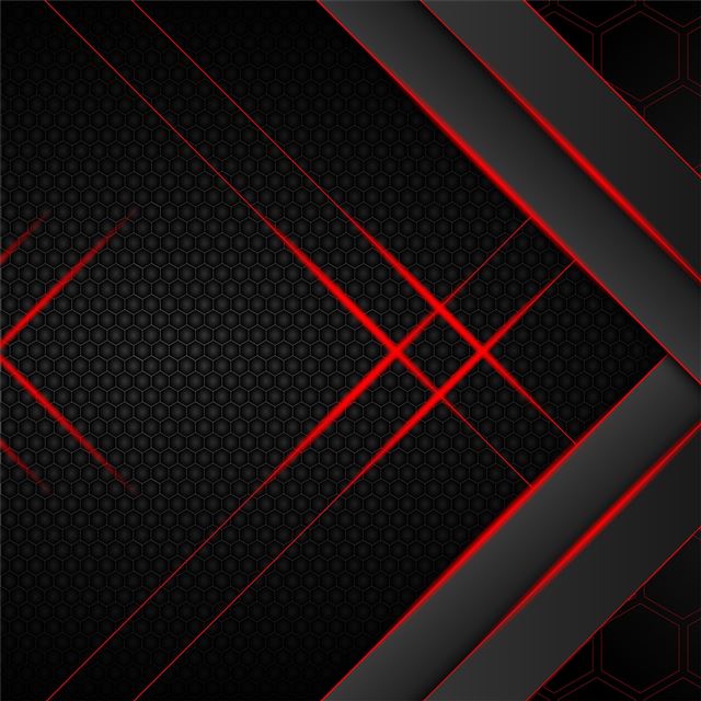 2732x2732 futuristic dark hexagon 10k -  iPad Pro Wallpaper
