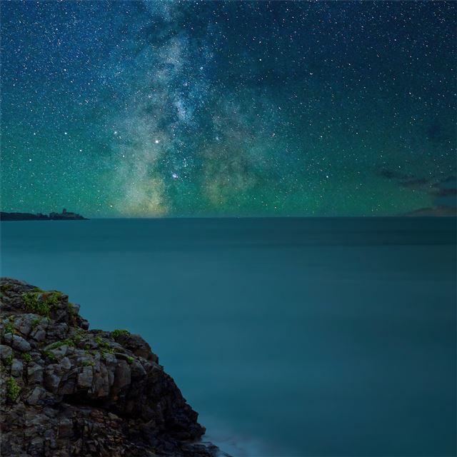 2732x2732 night stars sky 5k -  iPad Pro Wallpaper