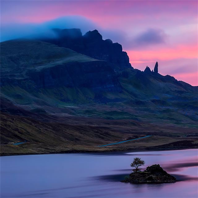 2732x2732 loch fada sunrise isle of skye 5k -  iPad Pro Wallpaper