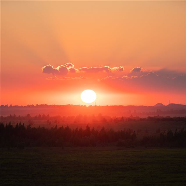 2732x2732 sunset 8k - nature iPad Pro Wallpaper