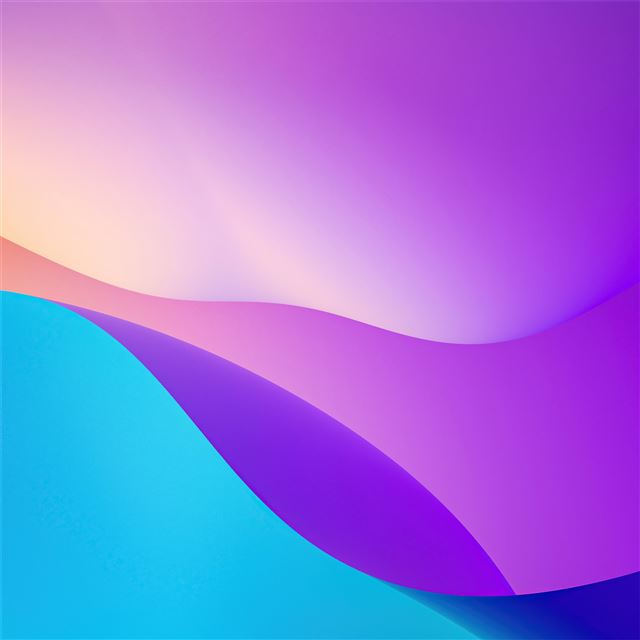 2732x2732 blue orange and yellow abstract 5k -  iPad Pro Wallpaper