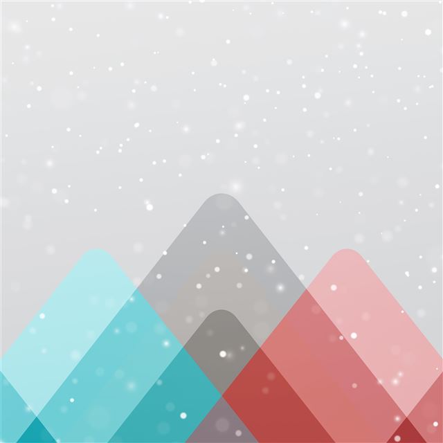 2732x2732 geometric landscape mountains 8k -  iPad Pro Wallpaper