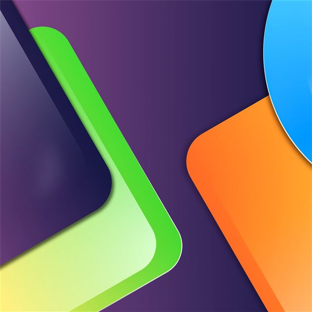 2732x2732 gum bubble geometry gradient 8k -  iPad Pro Wallpaper