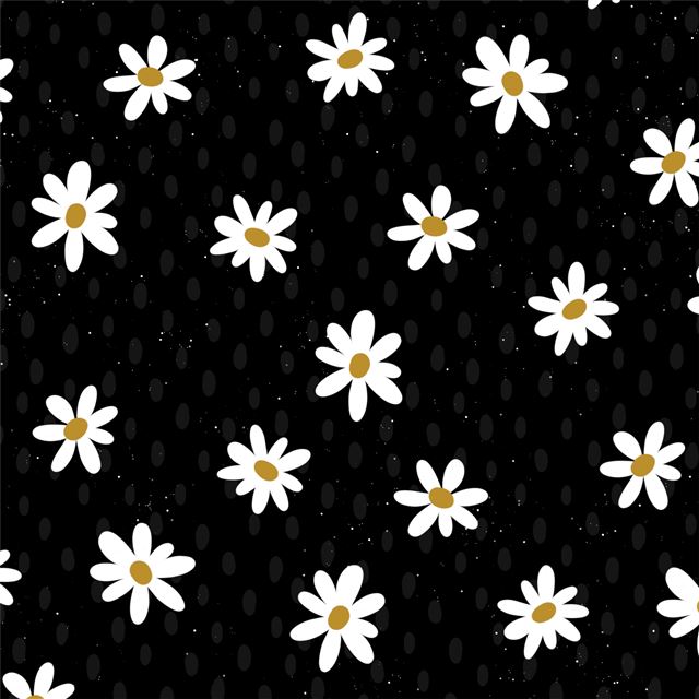 2732x2732 daisy flower pattern abstract 4k -  iPad Pro Wallpaper