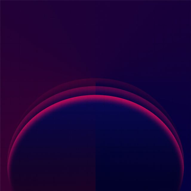 2732x2732 gradient circle shapes abstract 8k -  iPad Pro Wallpaper