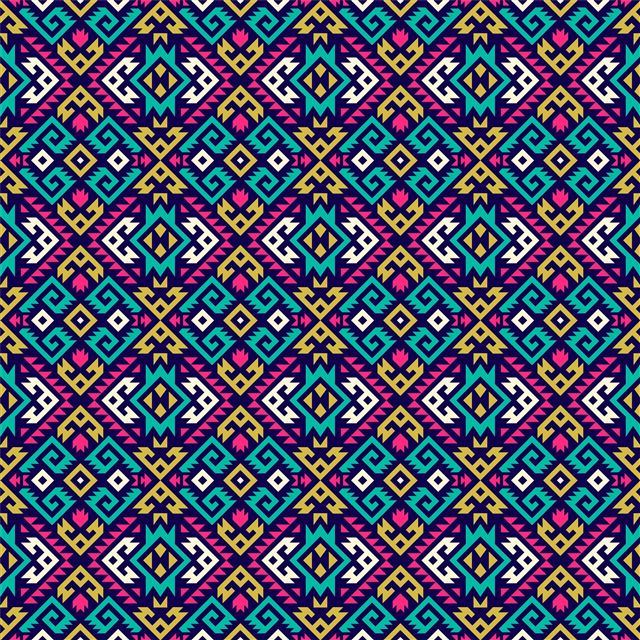 2732x2732 colorful tribal abstract 5k -  iPad Pro Wallpaper