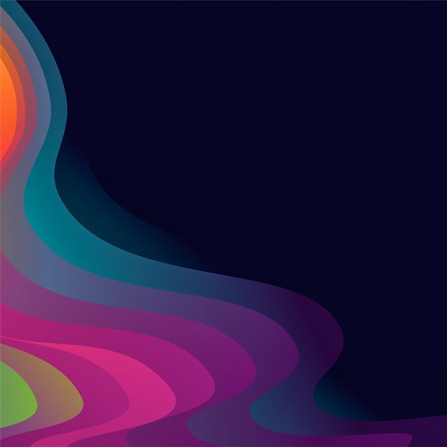 2732x2732 side wavy abstract 8k -  iPad Pro Wallpaper