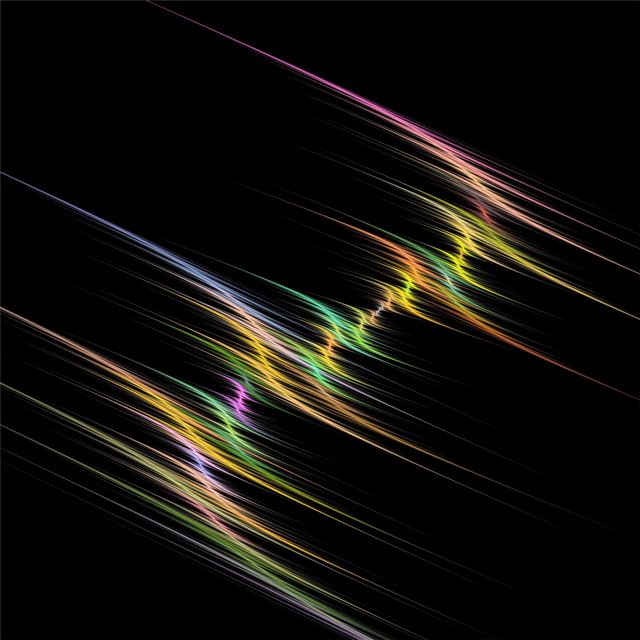2732x2732 dark fractal flame 5k -  iPad Pro Wallpaper