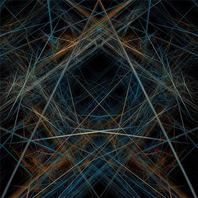 2732x2732 fractal flame 5k -  iPad Pro Wallpaper