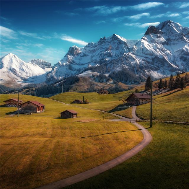 2732x2732 alps switzerland mountains 5k -  iPad Pro Wallpaper