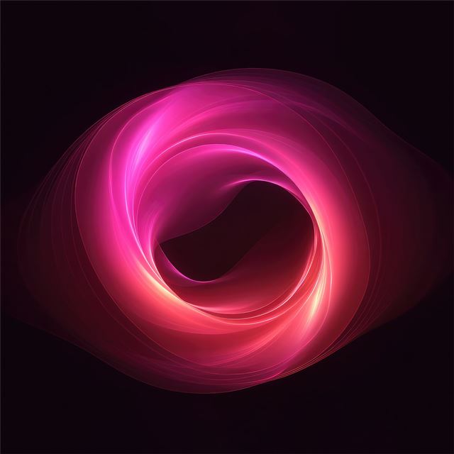 2732x2732 glowing circle pink glow -  iPad Pro Wallpaper