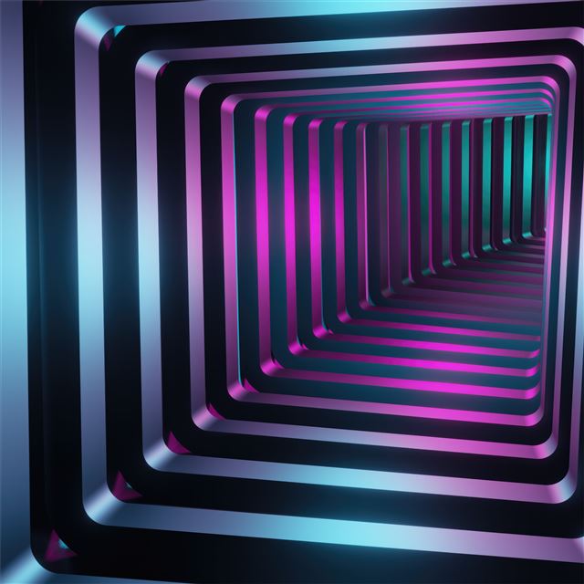 2732x2732 3d tunnels 5k -  iPad Pro Wallpaper