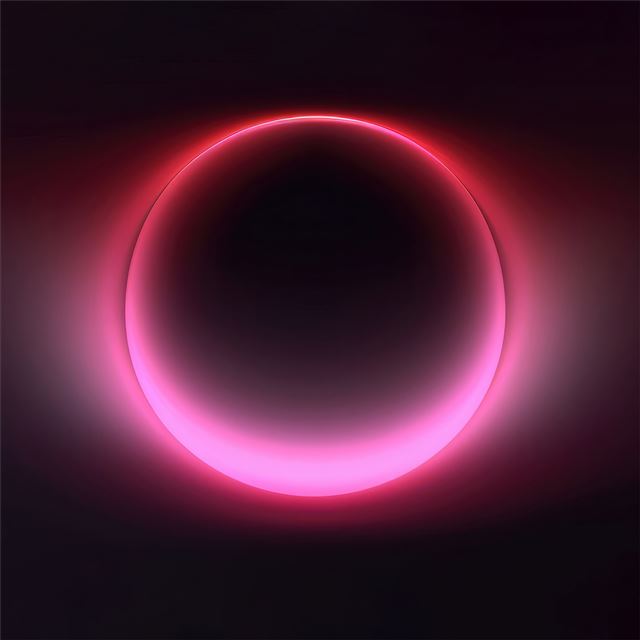 2732x2732 circle glowing abstract 5k -  iPad Pro Wallpaper