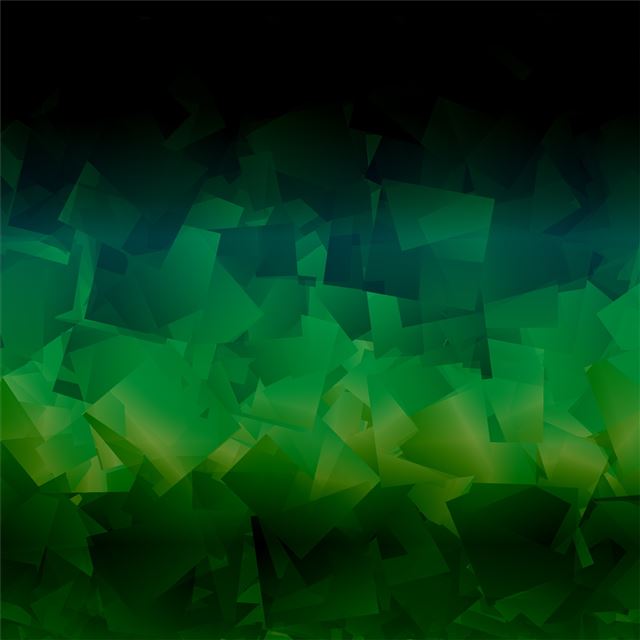 2732x2732 dark green abstract shapes 4k - dark (black) iPad Pro Wallpaper