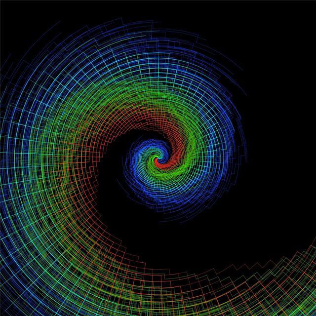 2732x2732 spiral abstract 4k - 4k iPad Pro Wallpaper