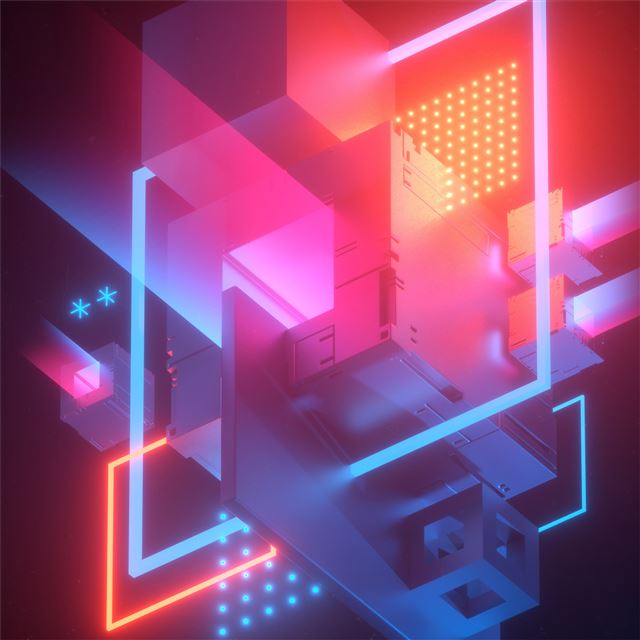 2732x2732 abstract conflict 4k - behance iPad Pro Wallpaper