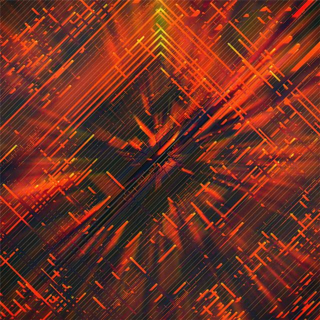 2732x2732 abstract graphic design 4k - behance iPad Pro Wallpaper