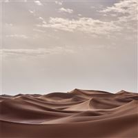 desert landscape morning 4k wallpaper